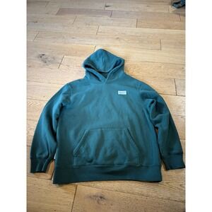 BeardedGoat Hoodie Mens Large‎ Green Pullover Sweatshirt Soft Goods Casual